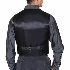 Scully Leather Company Men's Leather Vest Collection: Scully Western Suede Snap Front