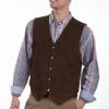 Scully Leather Company Men's Leather Vest Collection: Scully Western Suede