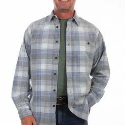 Scully Leather Company Men's Farthest Point Collection Jacket: Outdoor Corduroy Plaid Shirt