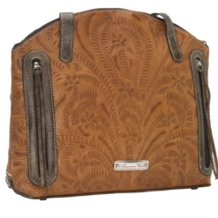 American West Handbags American West Handbag Annie's Secret Collection: Concealed Carry Leather Half Moon Tote Ladies'