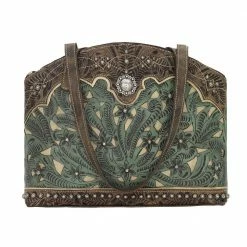 American West Handbags American West Handbag Annie's Secret Collection: Concealed Carry Leather Half Moon Tote Ladies'