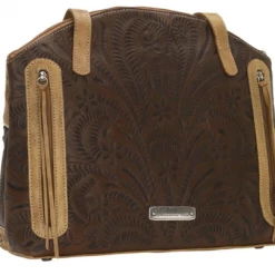 American West Handbags American West Handbag Annie's Secret Collection: Concealed Carry Leather Half Moon Tote Ladies'
