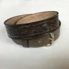 Rockmount Ranch Wear Accessory: Tooled Leaf Leather Belt