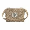 American West Handbags American West Handbag Texas Two Step Collection: Crossbody Wallet Combo Silver Tone
