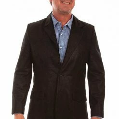 Scully Leather Company Men's Leather Jacket Collection: Scully Western Classic Sportcoat Blazer