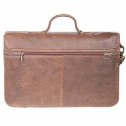 Scully Leather Company Scully 81st Aero Squadron Airborne Travel Collection: Two Gusset Work Bag Work Bags, Travel Bags, Luggage