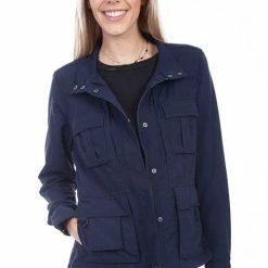 Scully Leather Company Ladies' Women's Farthest Point Collection Jacket: Outdoor Multi Pocket