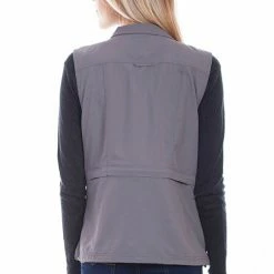 Scully Leather Company Women's Farthest Point Collection Vest: Outdoor Multi Pocket