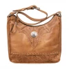 American West Handbags Ladies' American West Handbag Annie's Secret Collection: Zip Top Shoulder