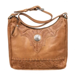 American West Handbags Ladies' American West Handbag Annie's Secret Collection: Zip Top Shoulder