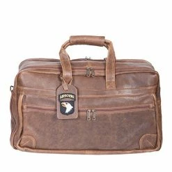 Scully Leather Company Scully 81st Aero Squadron Airborne Travel Collection: Large Duffel Bag Work Bags, Travel Bags, Luggage