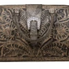 American West Handbags American West Handbag Tooled Collection: Leather Doctor Bag Large Ladies'