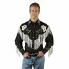 Rockmount Ranch Wear Men's Vintage Western Shirt Collection: Rockmount Fancy Fringe Black