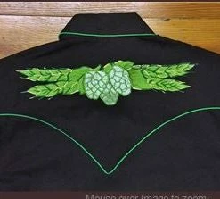 Rockmount Ranch Wear Men's Vintage Western Shirt Collection: Rockmount Hops Black