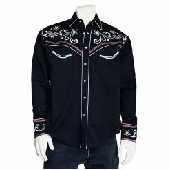 Rockmount Ranch Wear Men's Vintage Western Shirt Collection: Rockmount Fancy Star & Scroll