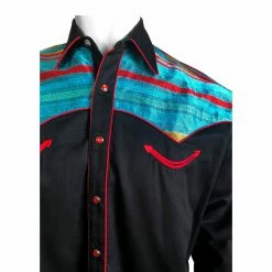 Rockmount Ranch Wear Men's Vintage Western Shirt Collection: Rockmount Serape Two Tone