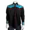 Rockmount Ranch Wear Men's Vintage Western Shirt Collection: Rockmount Serape Two Tone