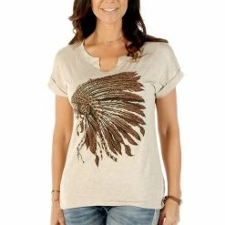 Liberty Wear Collection Tops: Battle Headdress Ladies'