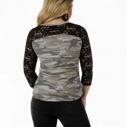 Liberty Wear Collection Tops: Bleeding Freedom Flag Thermal