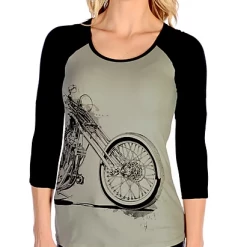 Liberty Wear Collection Tops: Vintage Bike