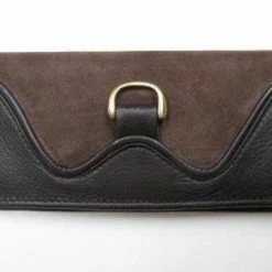 Scully Leather Company Scully Wallet Collection: Leather Clutch Wallet Harness Trim