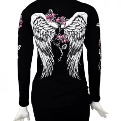 Liberty Wear Collection Tops: Barbed Wire And Roses Long Sleeve 13 Liberty Wear Collection Tops: Barbed Wire And Roses Long Sleeve