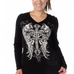 Liberty Wear Collection Tops: Black Souls