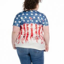 Ladies' Liberty Wear Collection Tops: New Old Glory