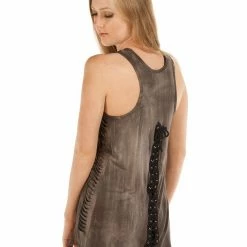 Liberty Wear Collection Tops: Tank Long Live The Brave Skull & Roses