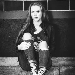 Liberty Wear Collection Tops: Tank Long Live The Brave Skull & Roses