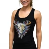 Liberty Wear Collection Tops: Tank Red, White And Bull