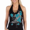Liberty Wear Collection Tops: Tank Devilish Blossomed Elegance