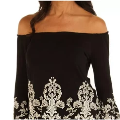 Liberty Wear Collection Tops: Ornate Scrolls Tunic Ladies'