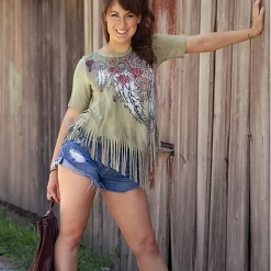 Ladies' Liberty Wear Collection Tops: Outlaw