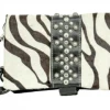 American West Handbags American West Handbag Hair On Hide Collection: Crossbody Wallet Combo Zebra