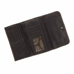 American West Handbags American West Handbag Hitchin' Post Collection: Leather Tri-Fold Western Wallet