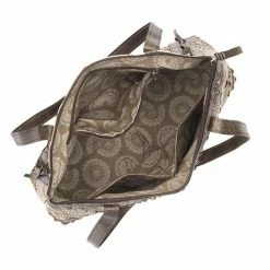 American West Handbags American West Handbag Texas Rose Collection: Zip Top Tote Ladies'