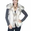 Scully Leather Company Ladies' Women's Honey Creek Outerwear Collection: Faux Fur Vest, Faux Leather 1 Scully Leather Company Ladies' Women's Honey Creek Outerwear Collection: Faux Fur Vest, Faux Leather