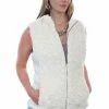 Scully Leather Company Ladies' Women's Honey Creek Outerwear Collection: Faux Fur Reversible Vest