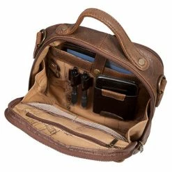 Scully Leather Company Scully 81st Aero Squadron Airborne Travel Collection: Travel Tote