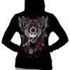 Ladies' Liberty Wear Collection Tops: Zip Up Hoodie Devilish 1 Ladies' Liberty Wear Collection Tops: Zip Up Hoodie Devilish