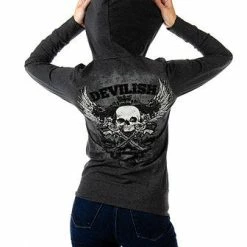 Liberty Wear Collection Tops: Zip Up Hoodie Harlow Ladies'