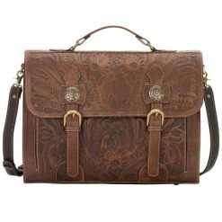 American West Handbags American West Handbag Travel Collection: Retro Luggage Laptop Smart Briefcase Ladies'