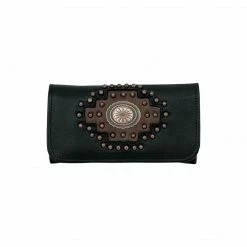American West Handbags American West Handbag Midnight Copper Collection: Tri-Fold Wallet Ladies'