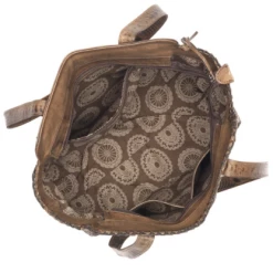 American West Handbags Ladies' American West Handbag Midnight Copper Collection: Leather Zip Top Tote Concealed Carry