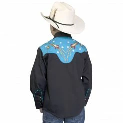 Rockmount Ranch Wear Ladies' Children's Western Shirt Collection: Rockmount Fancy Space Cowboy Rockets