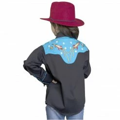 Rockmount Ranch Wear Ladies' Children's Western Shirt Collection: Rockmount Fancy Space Cowboy Rockets