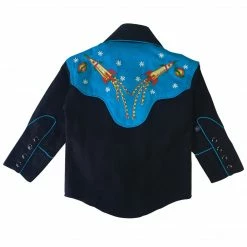 Rockmount Ranch Wear Ladies' Children's Western Shirt Collection: Rockmount Fancy Space Cowboy Rockets