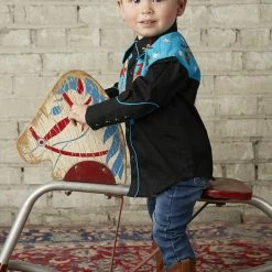 Rockmount Ranch Wear Ladies' Children's Western Shirt Collection: Rockmount Fancy Space Cowboy Rockets