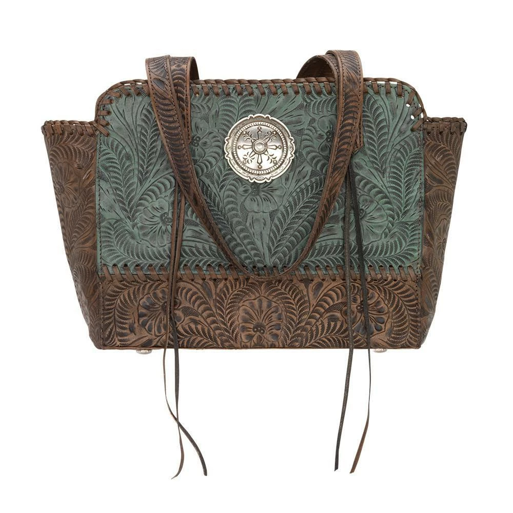 American West Handbags American West Handbag Annie's Secret Collection: Concealed Carry Leather Zip Top Tote 3 American West Handbags American West Handbag Annie's Secret Collection: Concealed Carry Leather Zip Top Tote